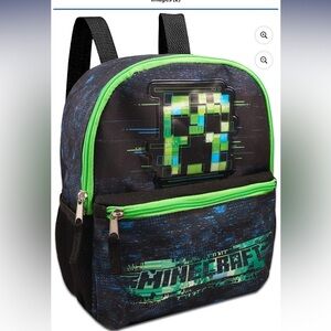 Minecraft 11" Mini Backpack with Front Pocket